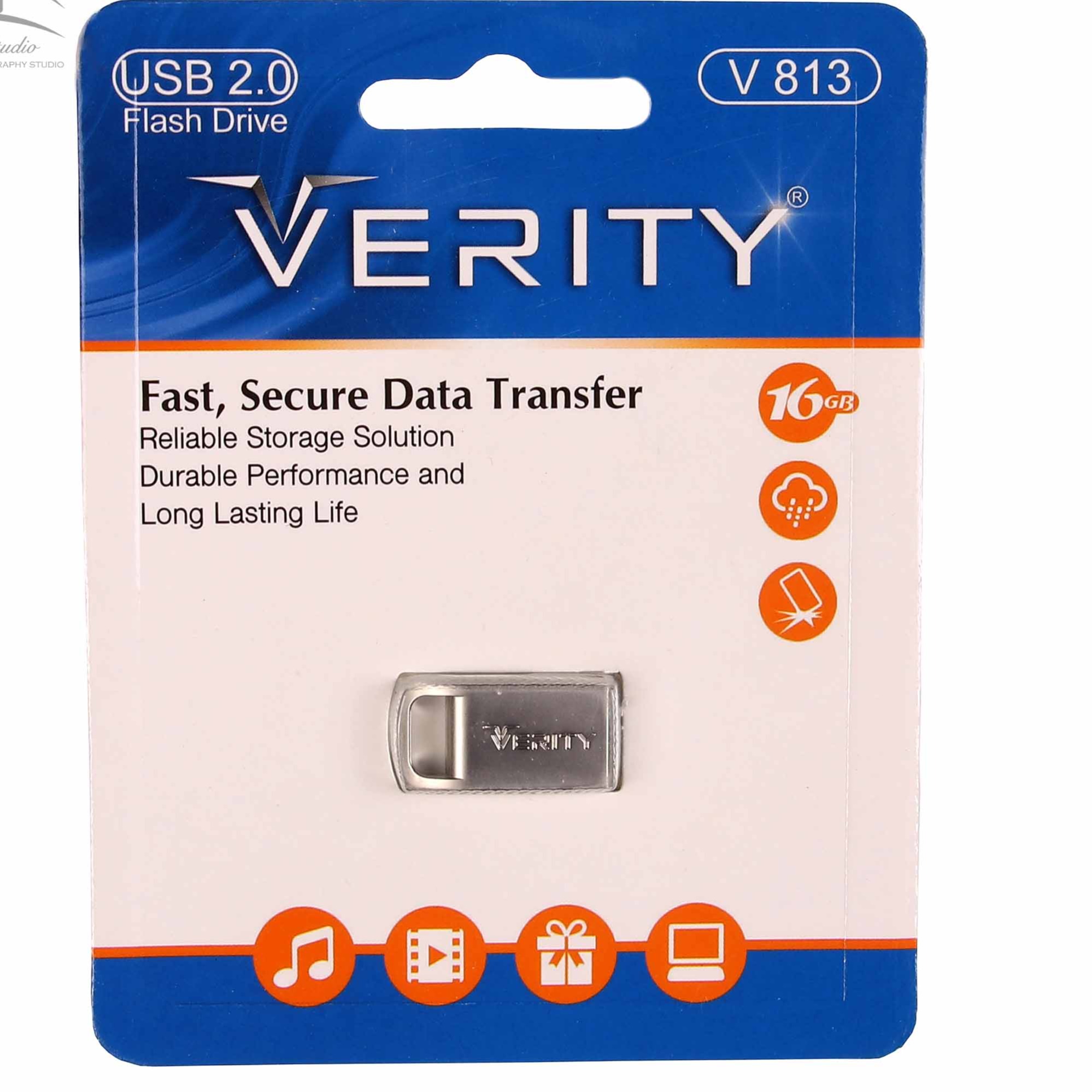 فلش مموری وریتی مدل V813 USB2.0 ظرفیت 16 گیگابایت