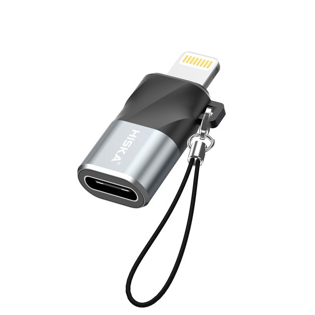 مبدل OTG USB-C به لایتنینگ هیسکا مدل H7 - 4257